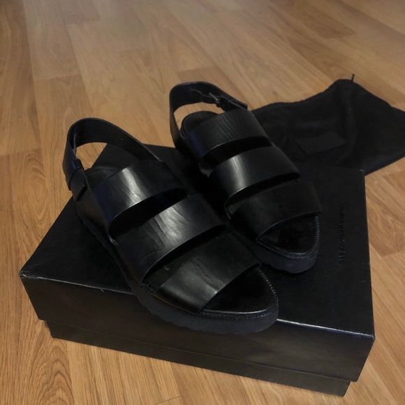 Alexander Wang | Shoes | Alexander Wang Alisha Calf Leather  Alexander Wang Alisha calf leather flat form sandal